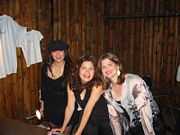 Moneymaker, Jurado and Curless during an autograph session after the first show at the Mid State Fair (Paso Robles, CA) in 2003