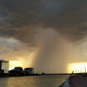 Thunderstorm over Downtown