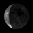 Waning Crescent Moon, Moon age: 26 days,21 hours,8 minutes,8%