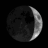 Waxing Crescent Moon, Moon age: 4 days,11 hours,22 minutes,21%