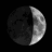 Waxing Crescent Moon, Moon age: 6 days,12 hours,49 minutes,41%
